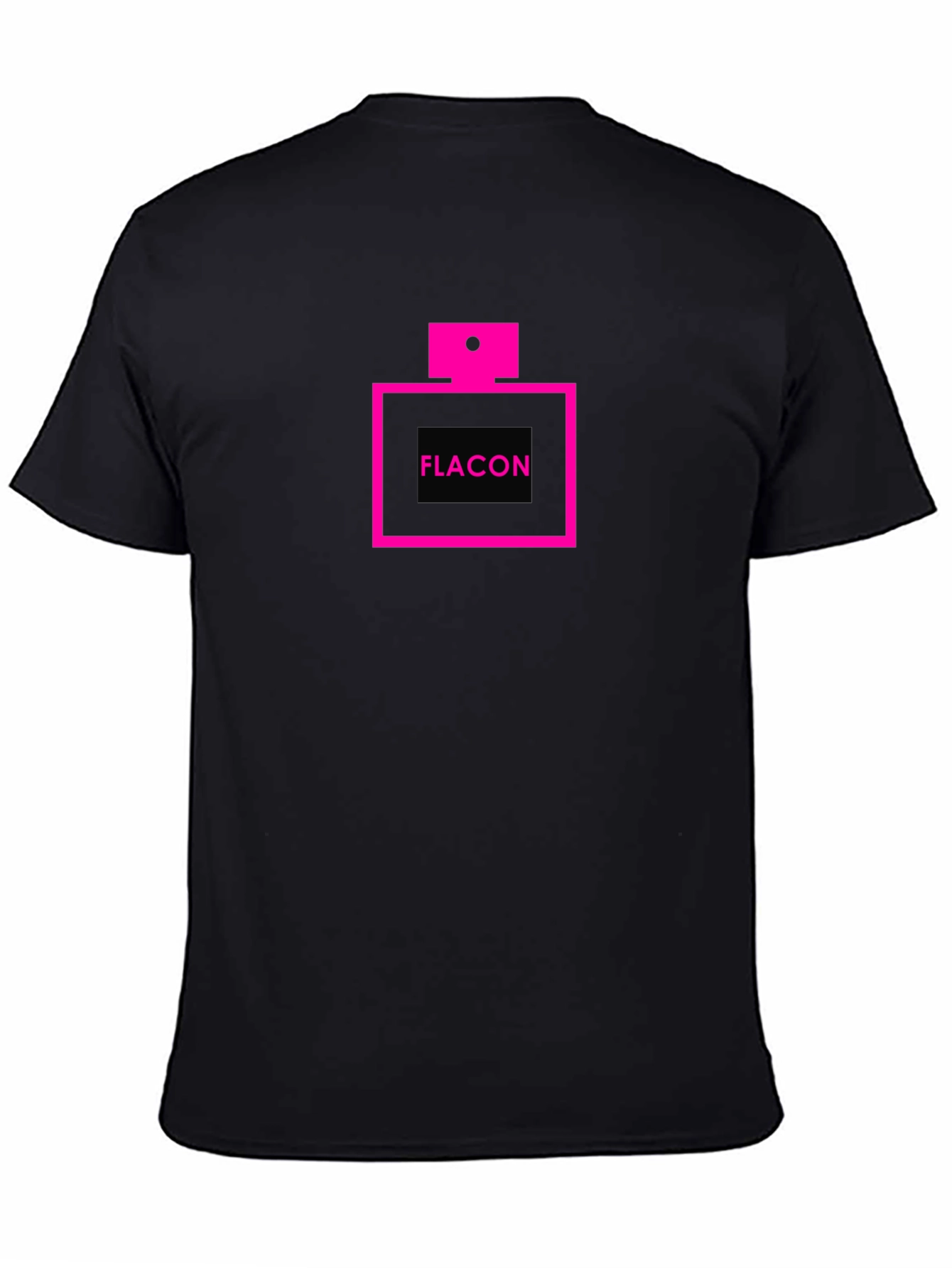 Flacon Graphic Tee - Black Cotton Fashion Shirt