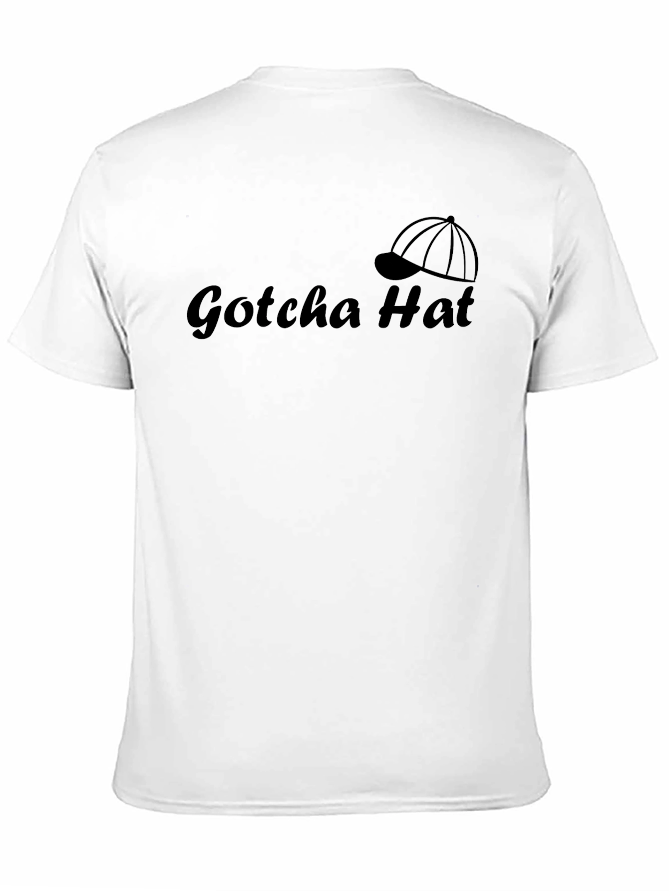 Gotcha Hat Graphic T-Shirt - Stylish Casual Wear