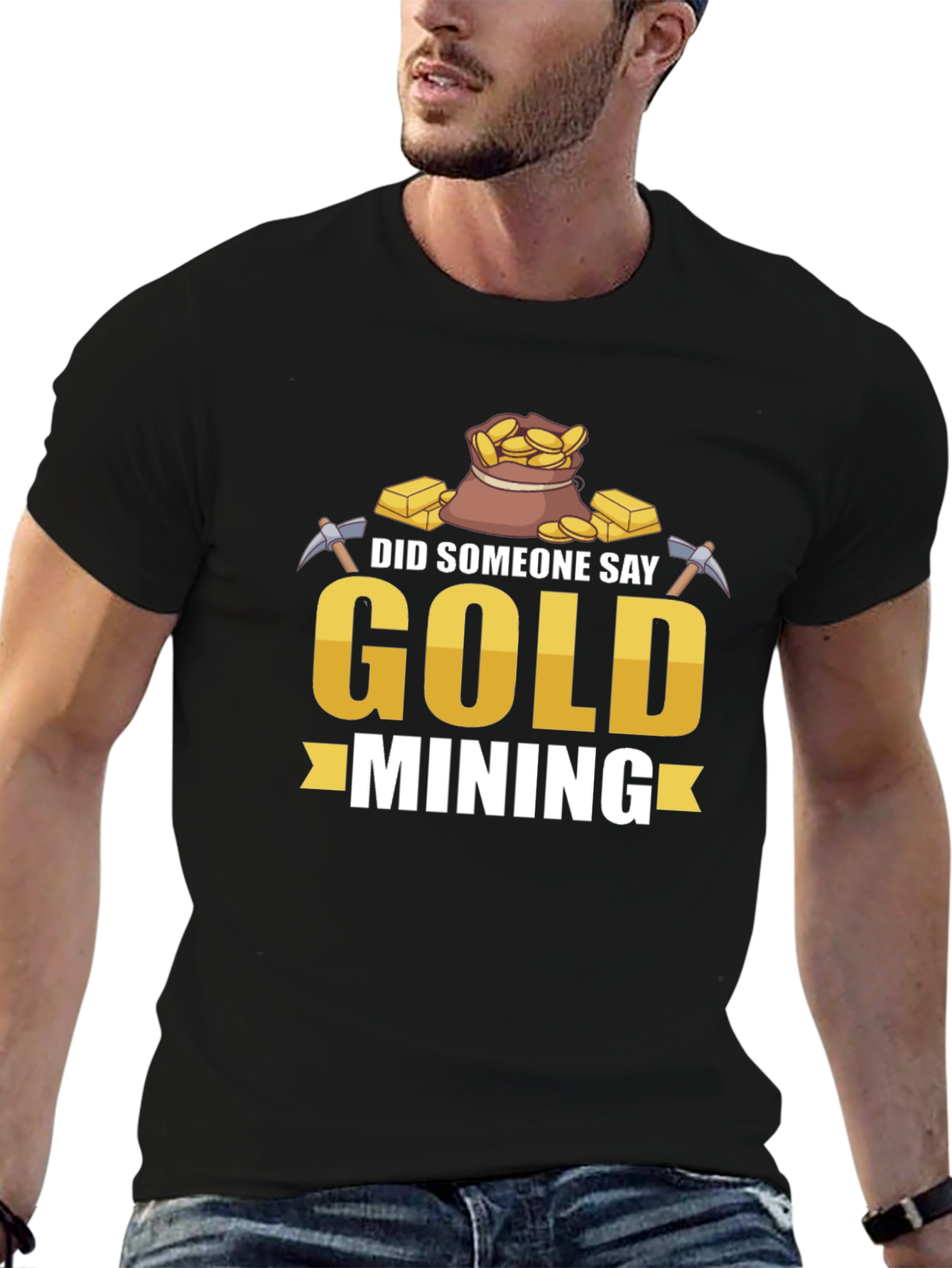 Gold Mining Graphic Tee - Prospector T-Shirt