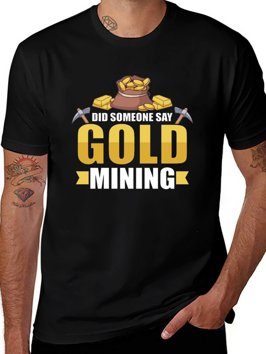 Gold Mining Graphic Tee - Prospector T-Shirt