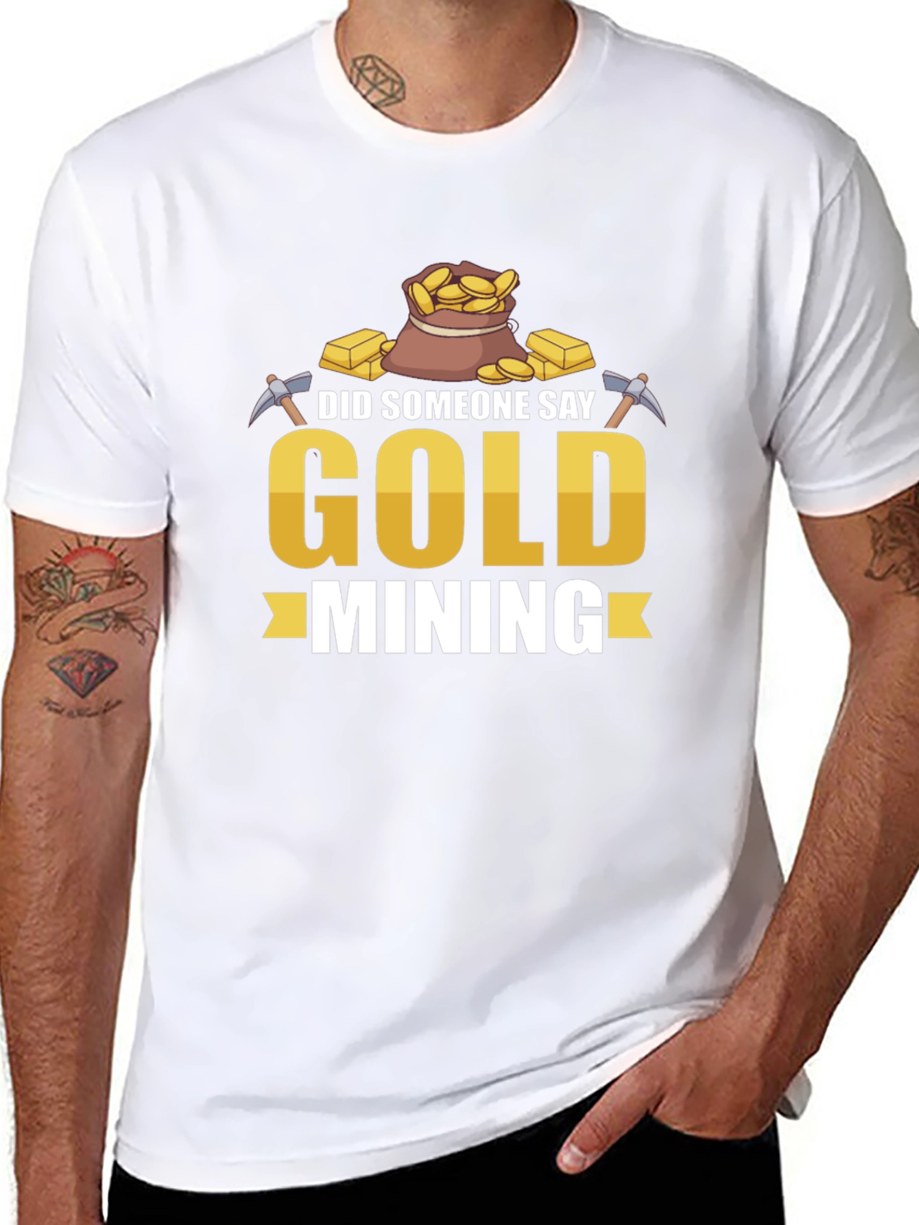 Gold Mining Graphic Tee - Prospector T-Shirt