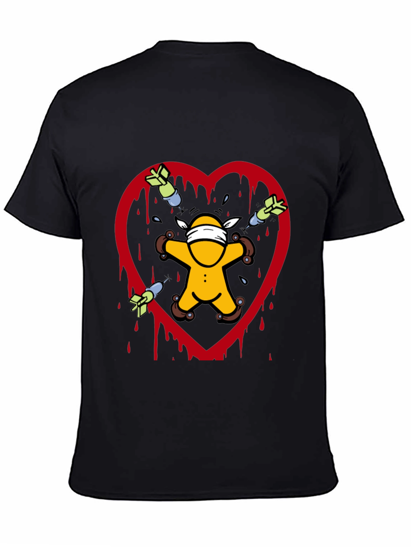 Heartbreak T-Shirt: Love Hurts Novelty Tee