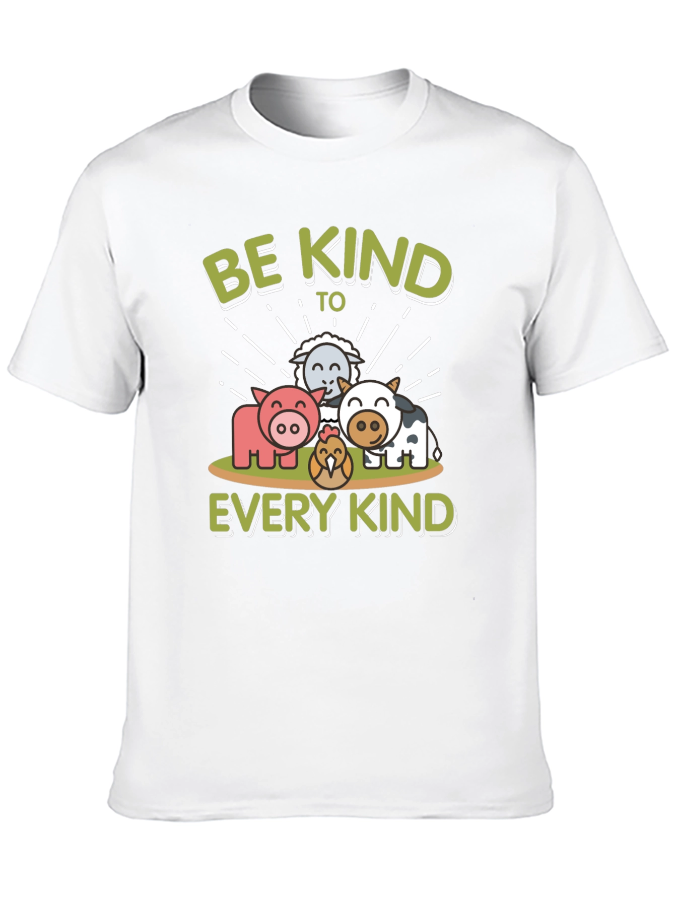 Be Kind to Every Kind Animal Graphic T-Shirt