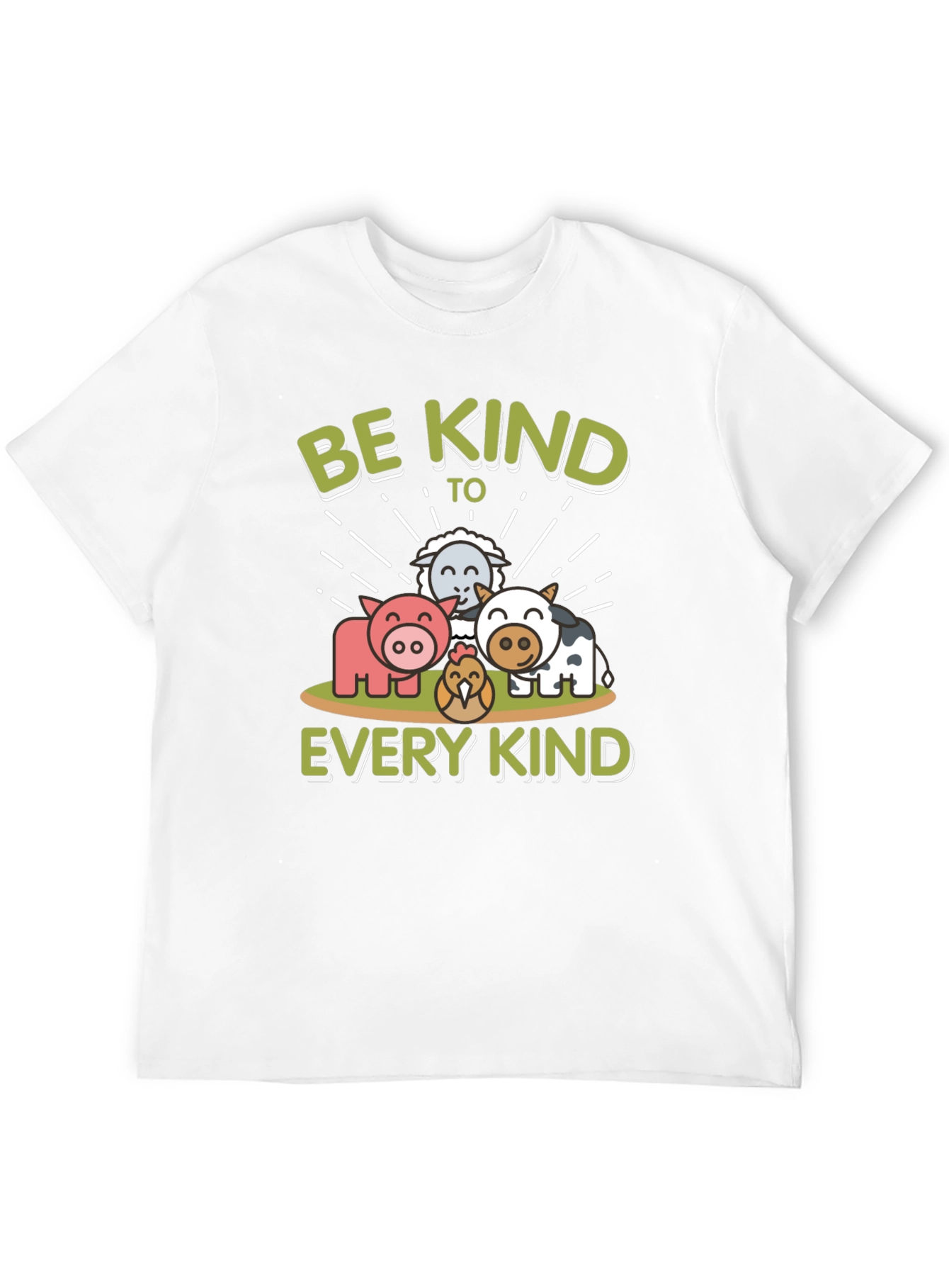 Be Kind to Every Kind Animal Graphic T-Shirt