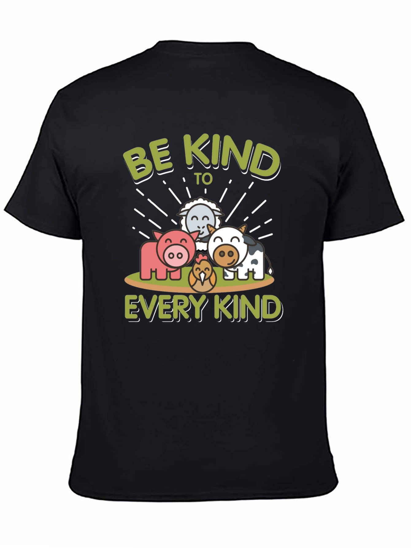 Be Kind to Every Kind Animal Graphic T-Shirt