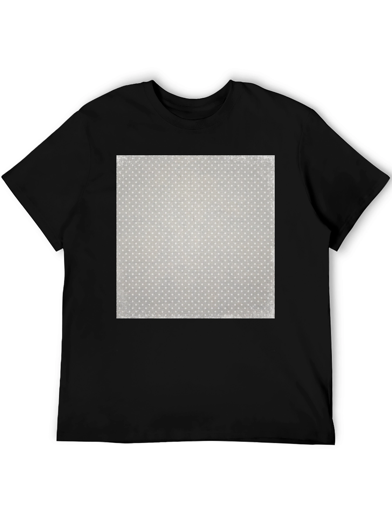Minimalist Patterned T-Shirt - Modern Casual Wear