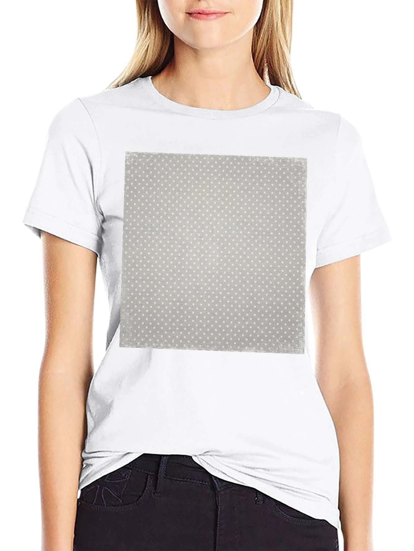 Minimalist Patterned T-Shirt - Modern Casual Wear