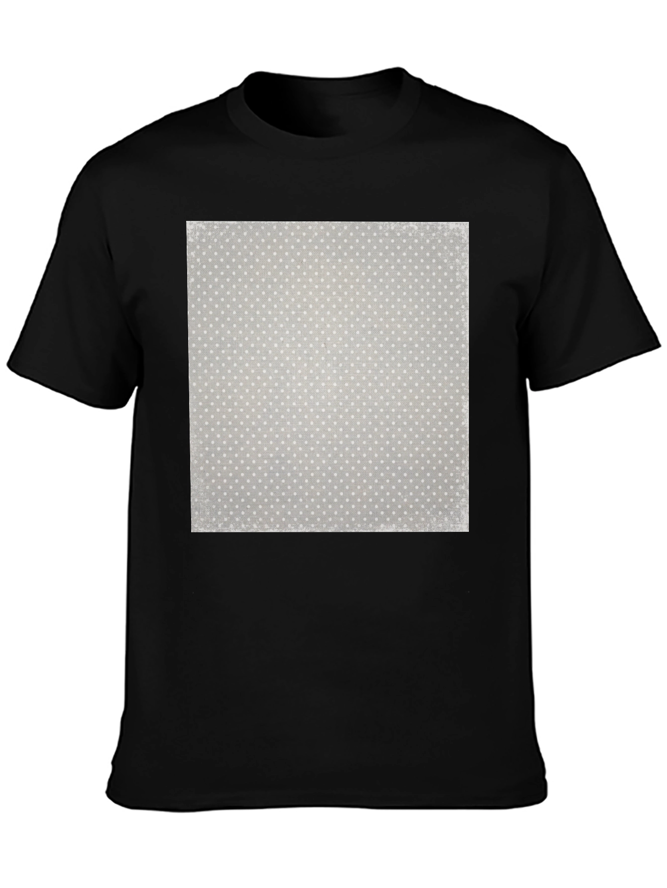 Minimalist Patterned T-Shirt - Modern Casual Wear