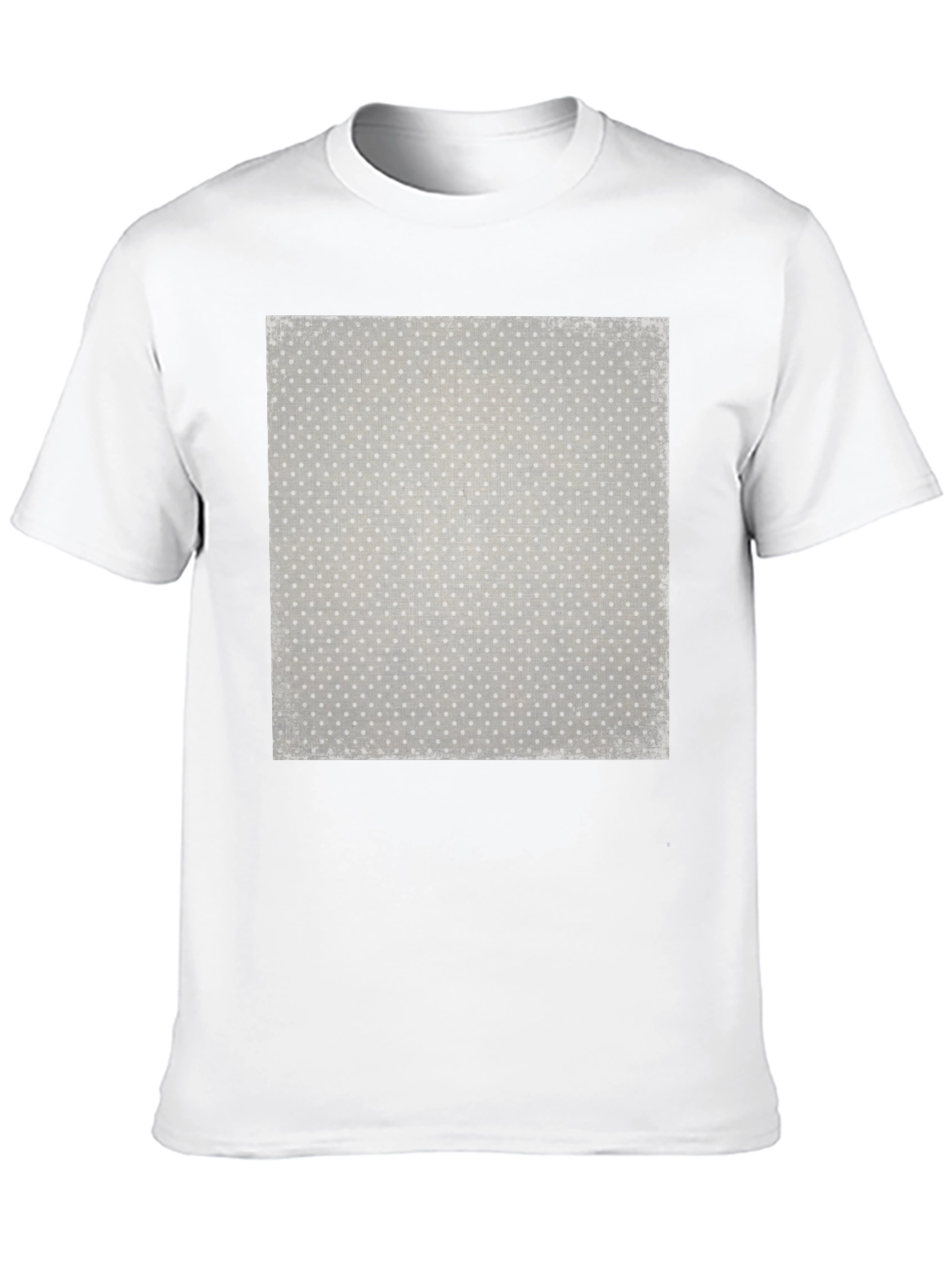 Minimalist Patterned T-Shirt - Modern Casual Wear