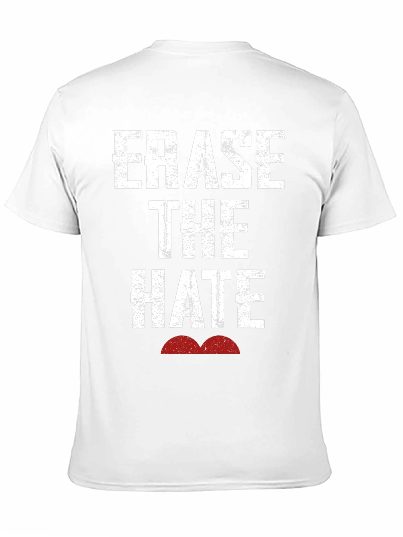 Erase The Hate Graphic T-Shirt - Black