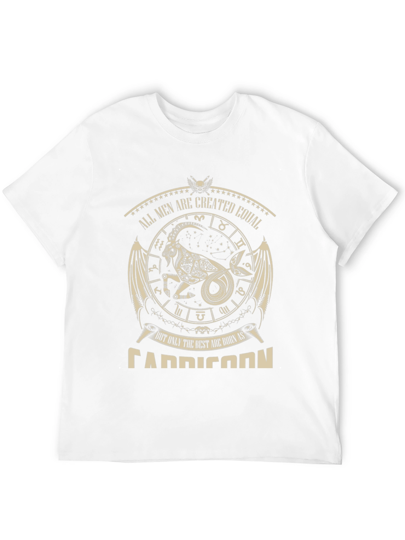 Capricorn Zodiac T-Shirt for Men