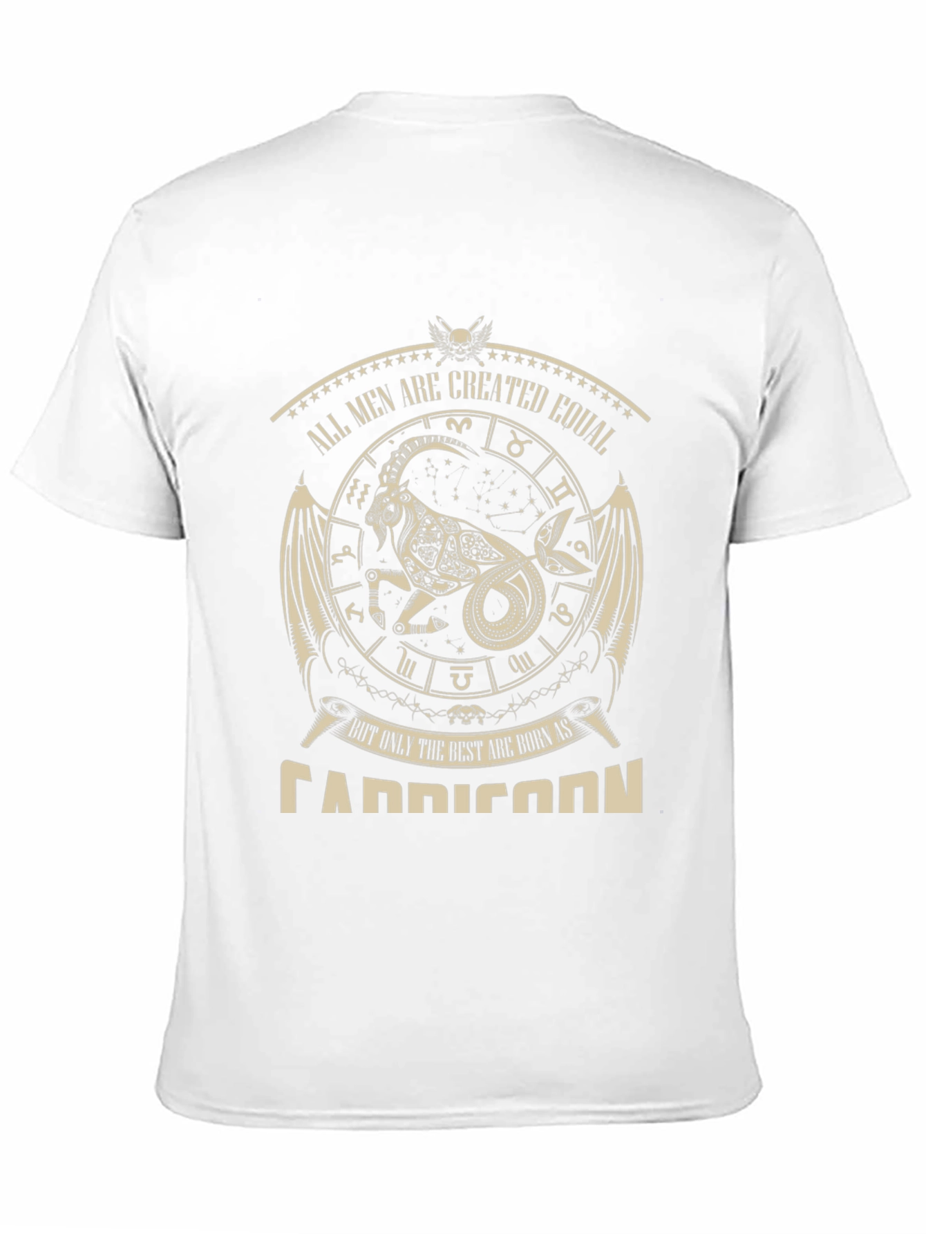 Capricorn Zodiac T-Shirt for Men