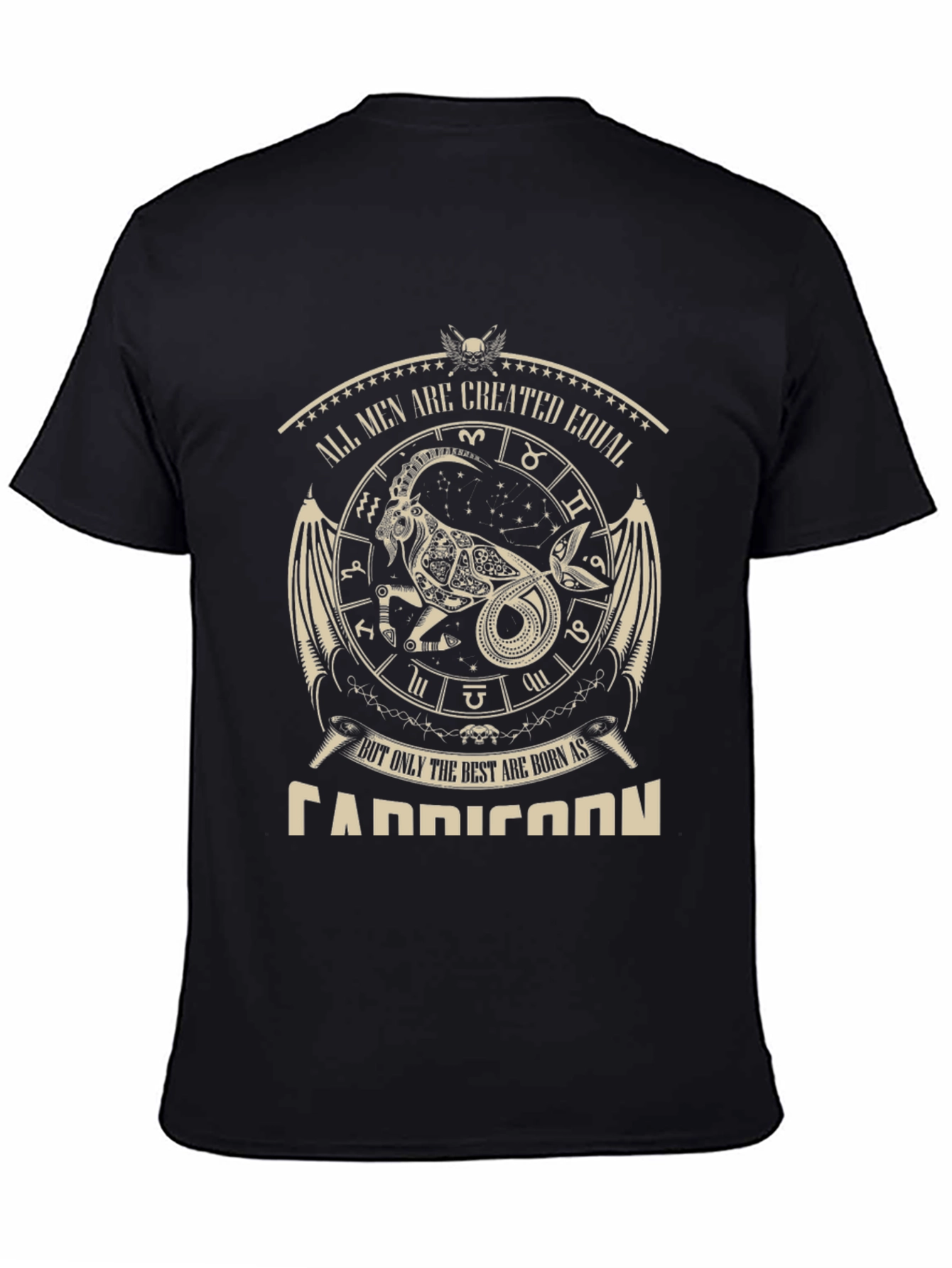 Capricorn Zodiac T-Shirt for Men