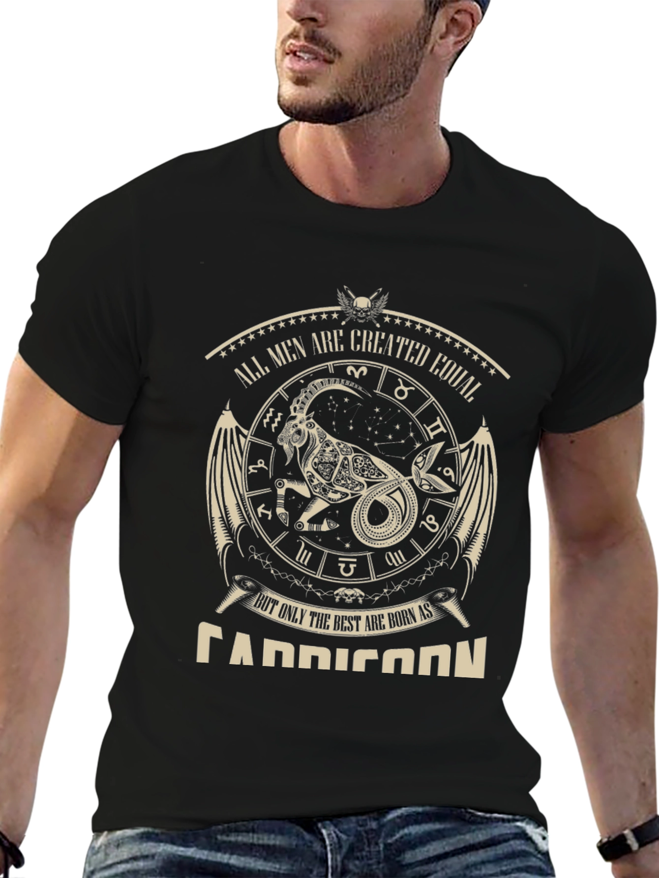 Capricorn Zodiac T-Shirt for Men