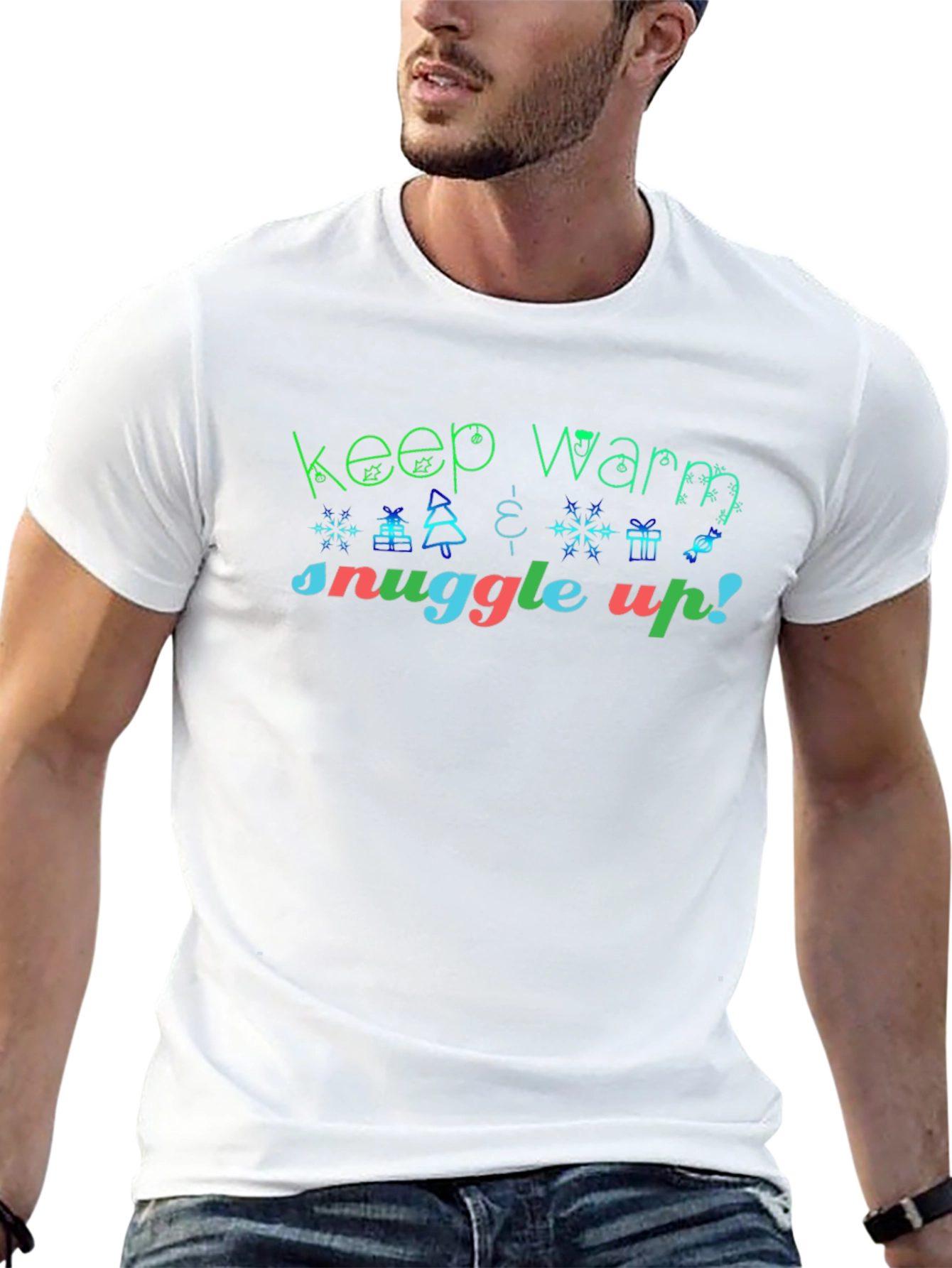 Keep Warm Snuggle Up Graphic Tee