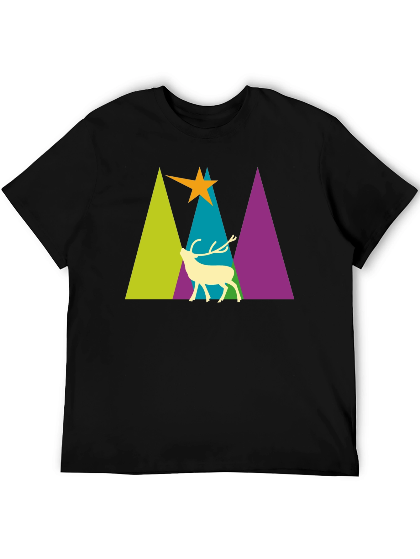Deer & Mountains Graphic Tee