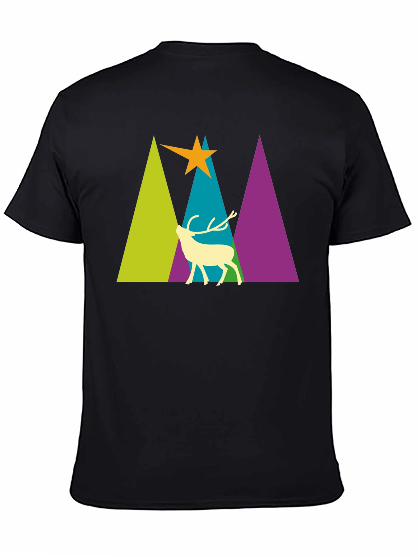 Deer & Mountains Graphic Tee