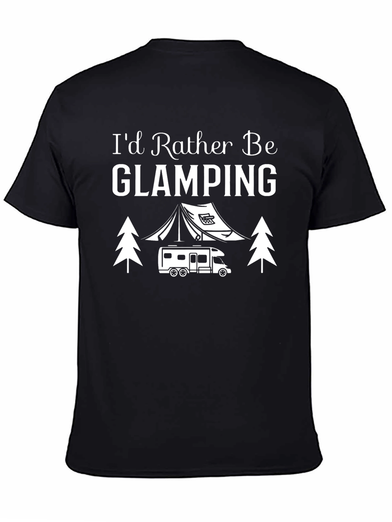 Glamping T-Shirt - Camping RV Tee