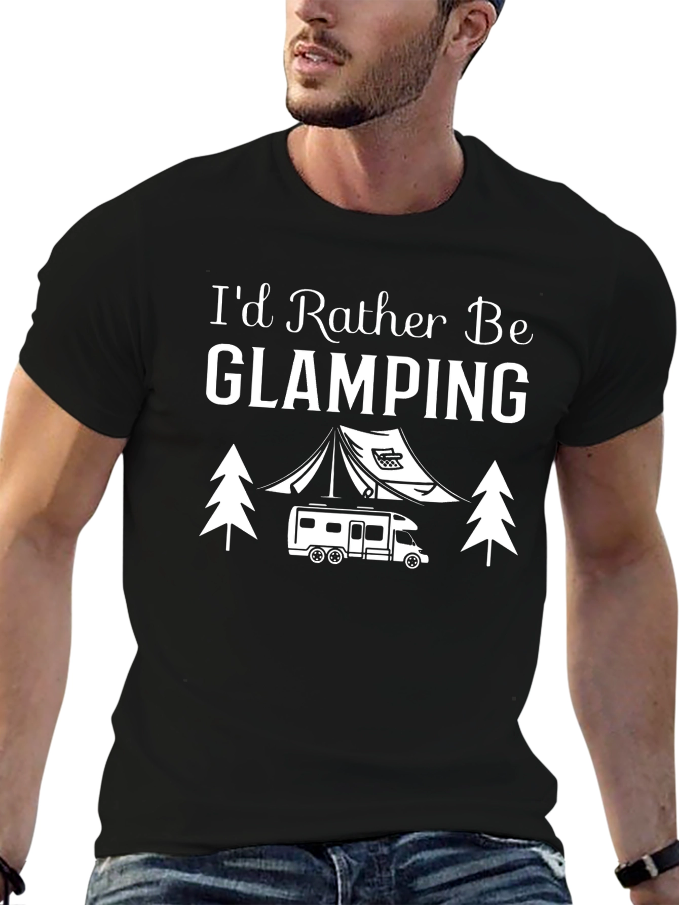 Glamping T-Shirt - Camping RV Tee