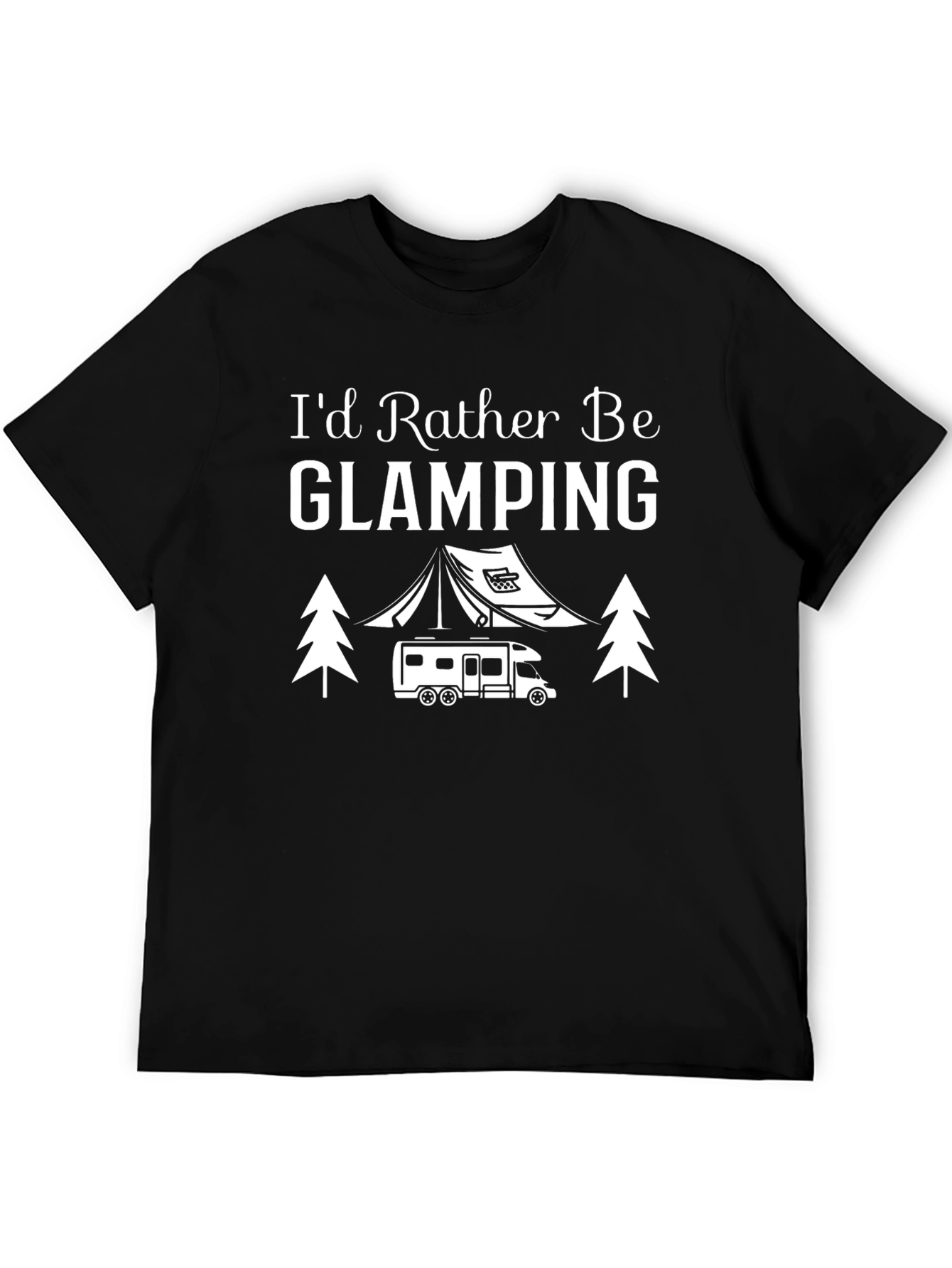 Glamping T-Shirt - Camping RV Tee