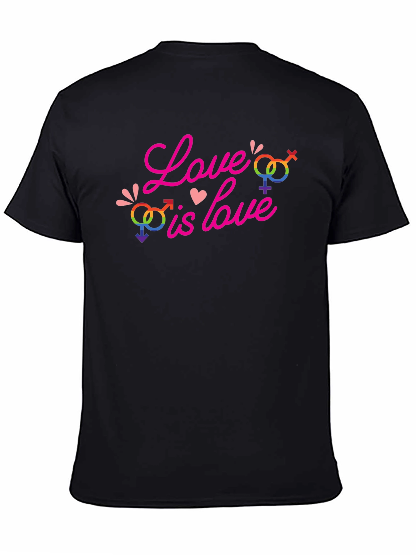 Love Is Love LGBT Pride Graphic T-Shirt