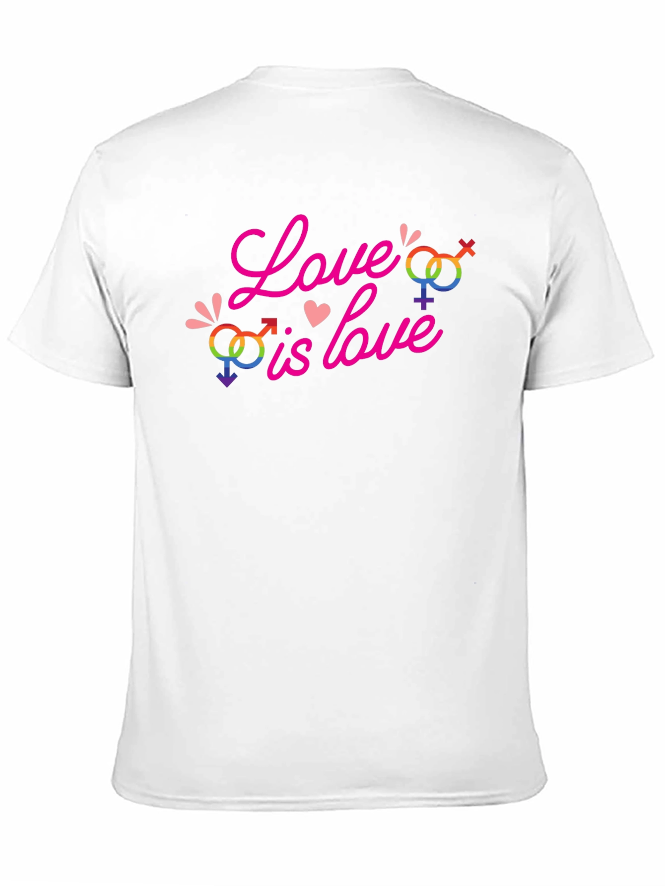 Love Is Love LGBT Pride Graphic T-Shirt