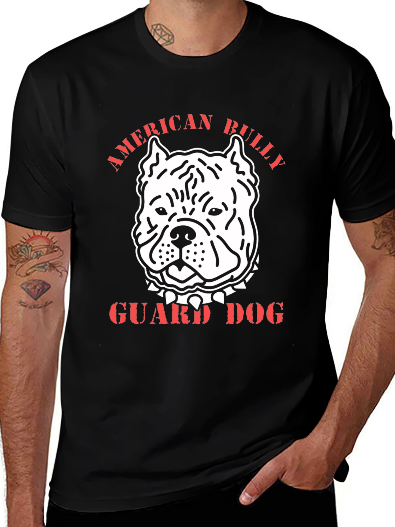 American Bully Guard Dog Graphic Tee