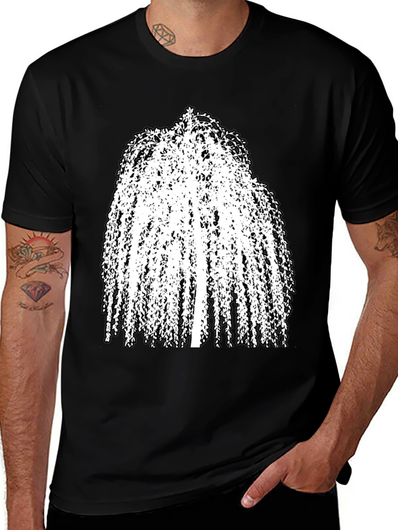 Willow Tree Graphic Tee - Soft Cotton Blend