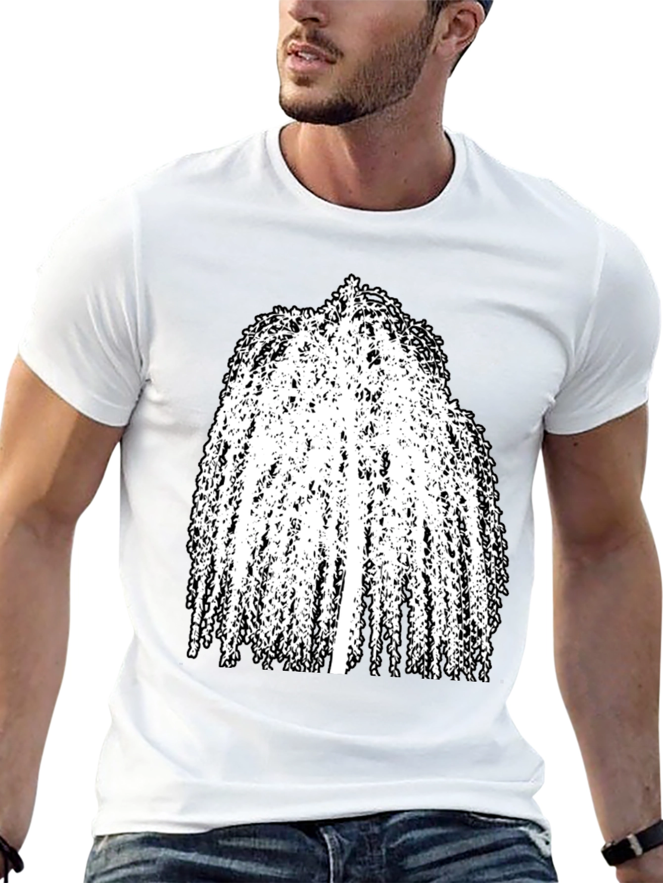 Willow Tree Graphic Tee - Soft Cotton Blend