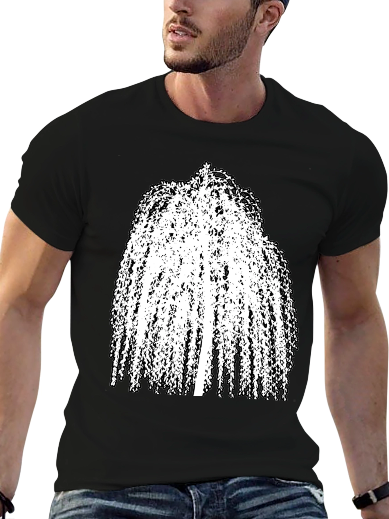 Willow Tree Graphic Tee - Soft Cotton Blend