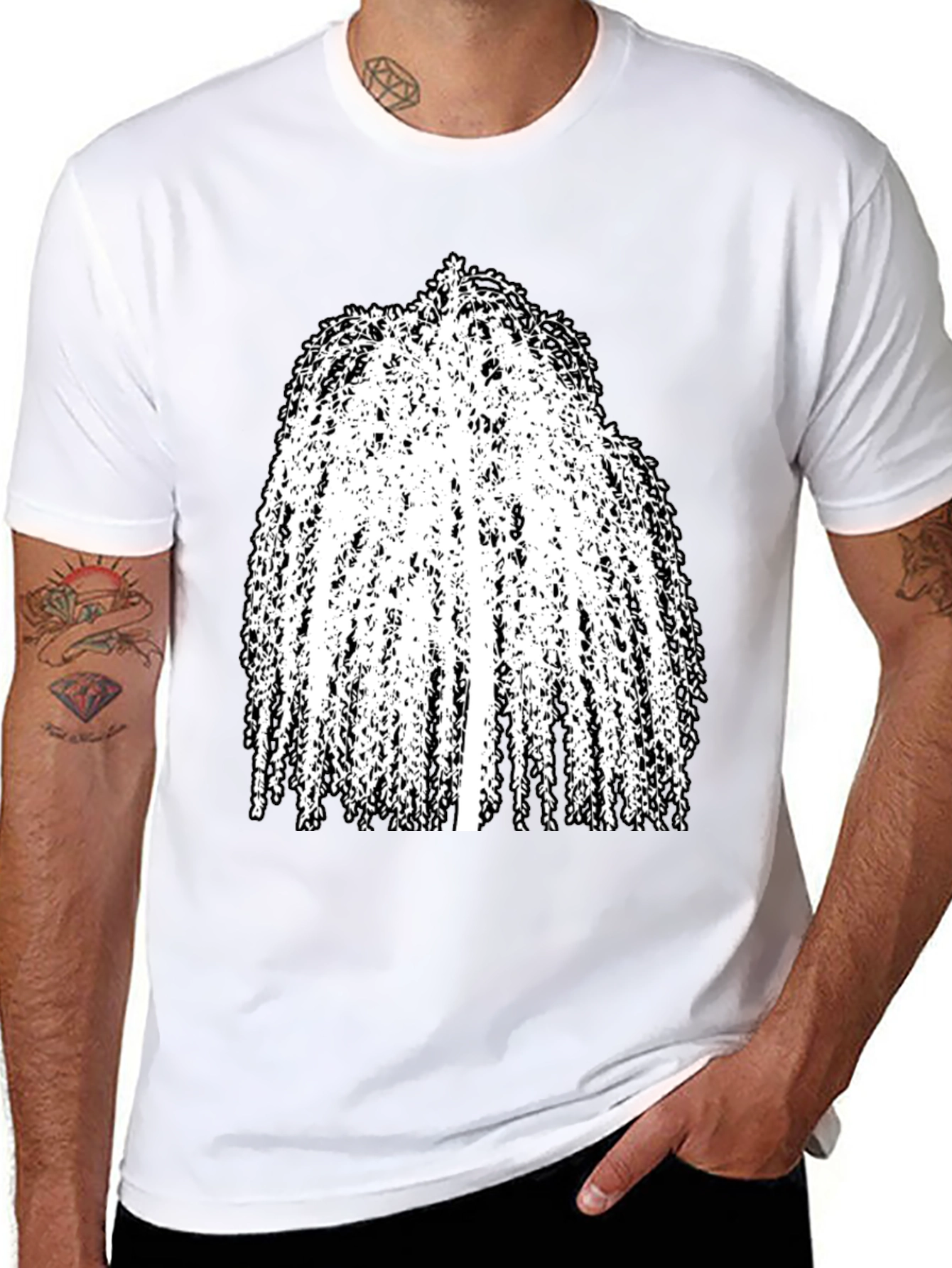 Willow Tree Graphic Tee - Soft Cotton Blend