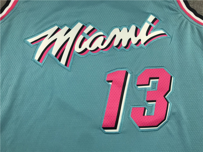 Men's Miami Heat Bam Adebayo #13 Blue Swingman Player Jerseys