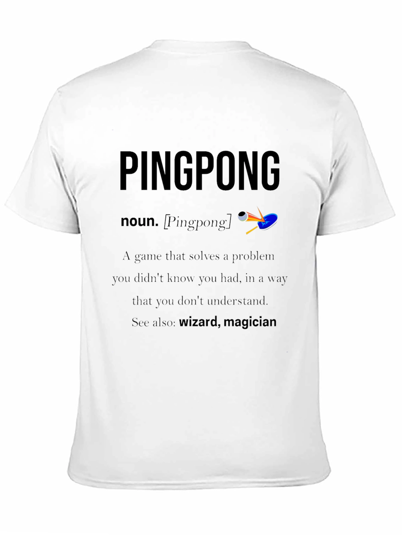 Funny Pingpong Definition T-Shirt