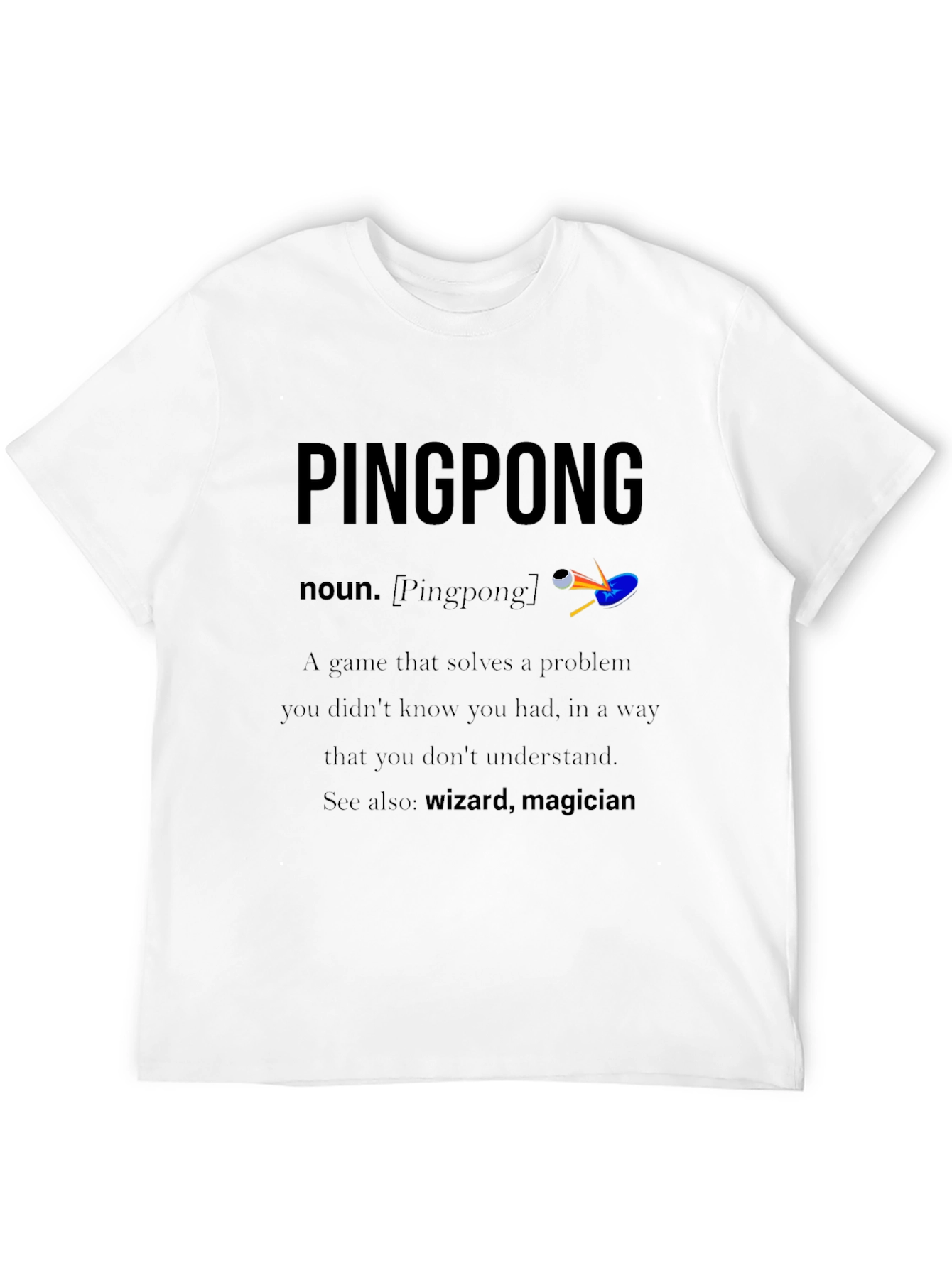Funny Pingpong Definition T-Shirt