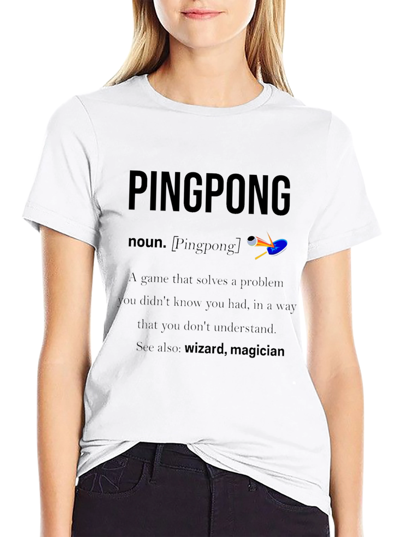 Funny Pingpong Definition T-Shirt