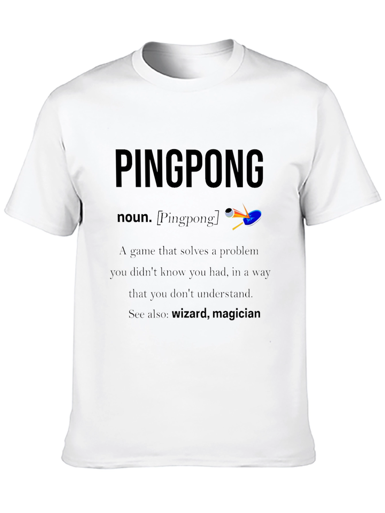 Funny Pingpong Definition T-Shirt