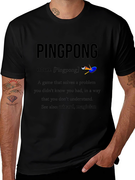 Funny Pingpong Definition T-Shirt