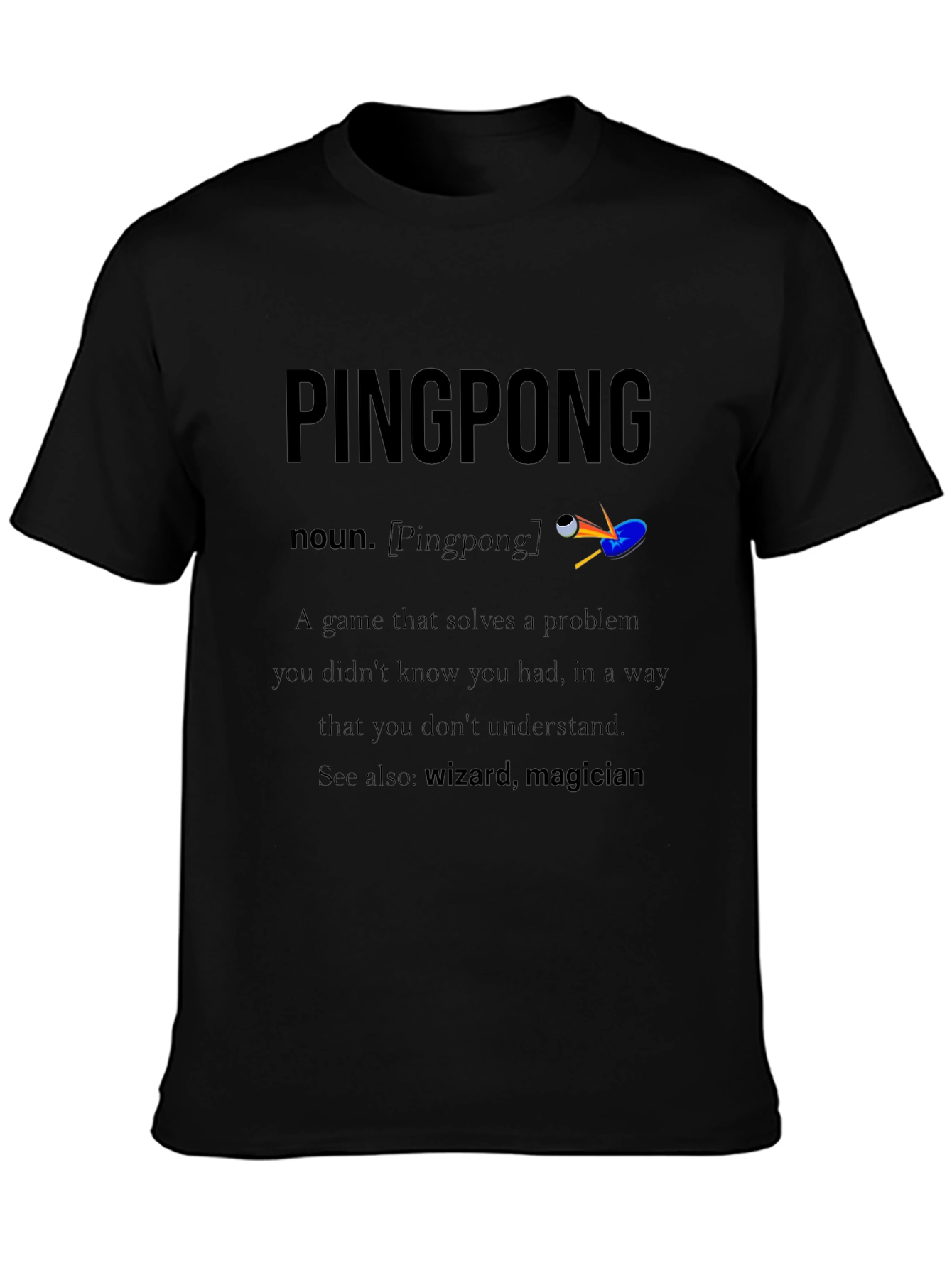 Funny Pingpong Definition T-Shirt