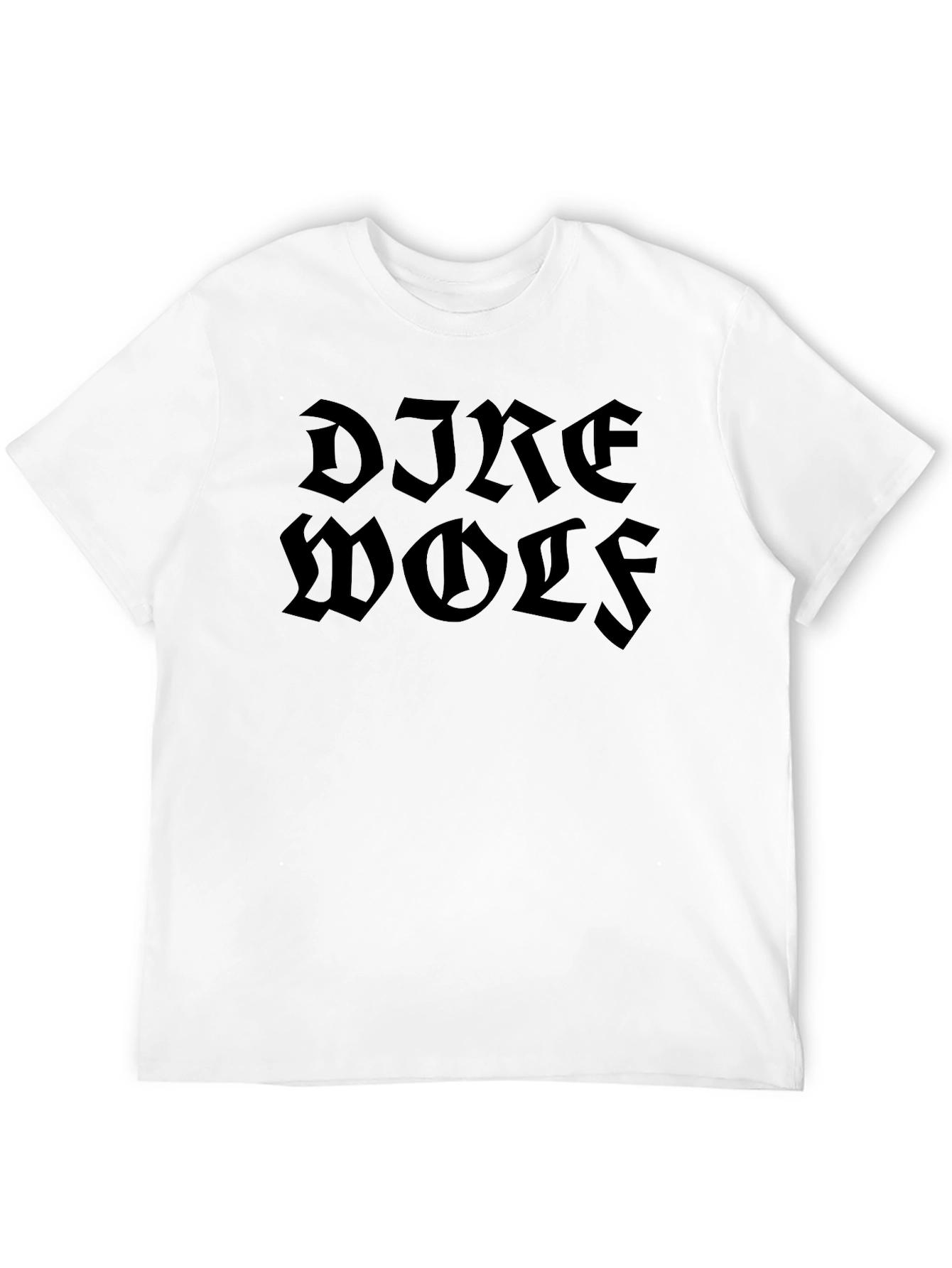 Djke Wolf Black Graphic Tee