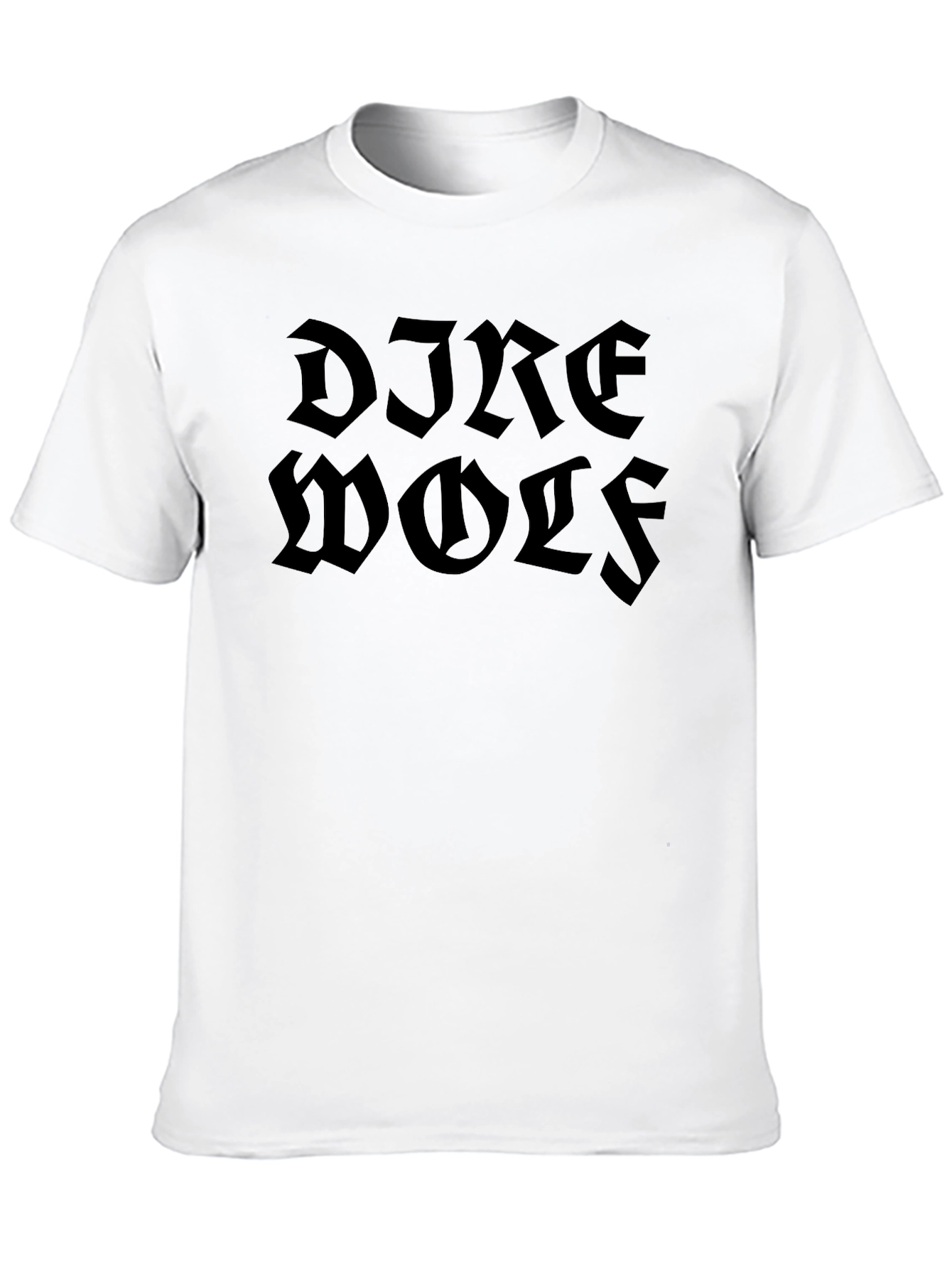 Djke Wolf Black Graphic Tee