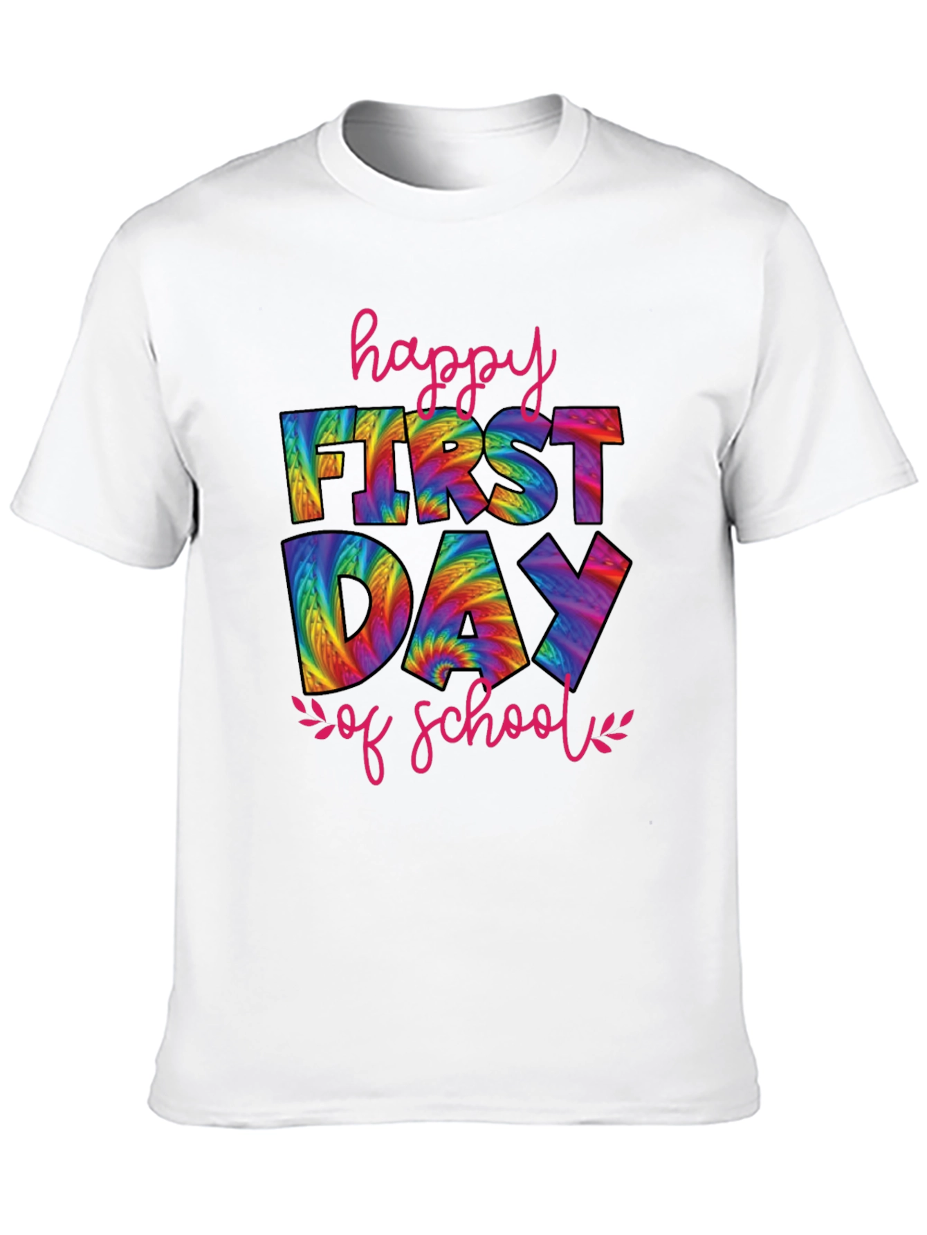 Happy First Day of School Graphic Tee