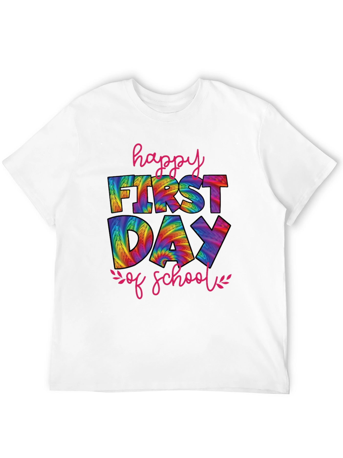 Happy First Day of School Graphic Tee