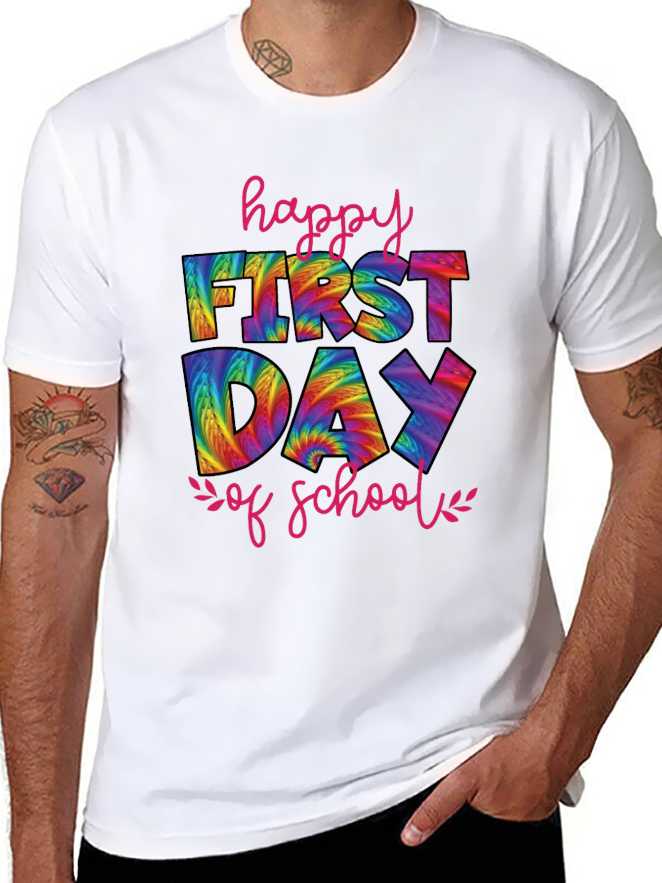 Happy First Day of School Graphic Tee
