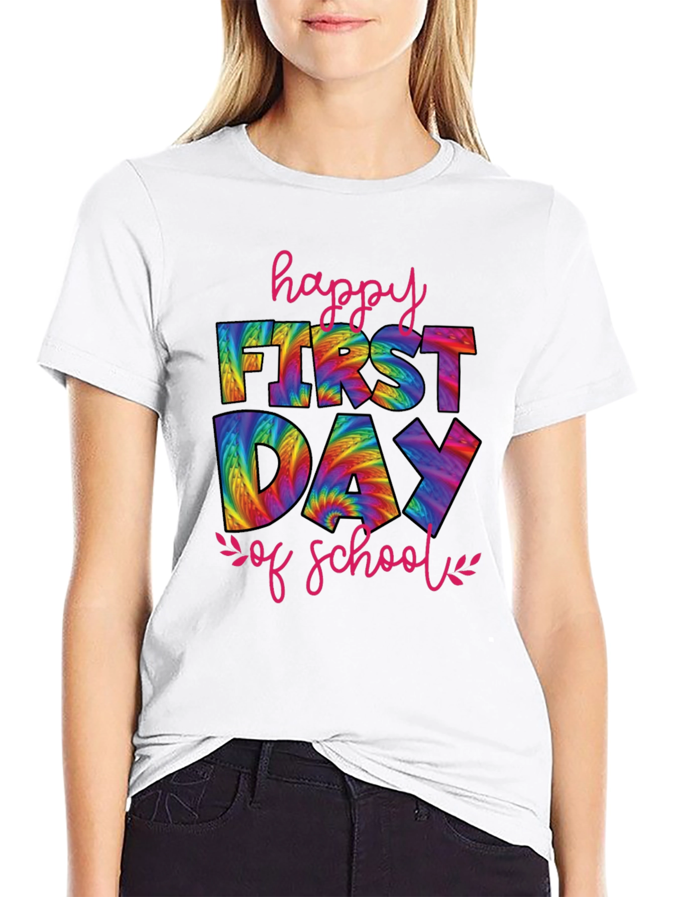 Happy First Day of School Graphic Tee