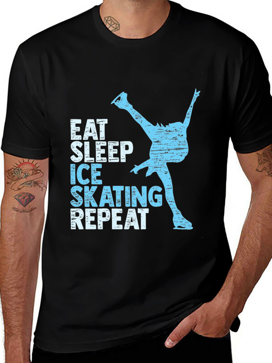 Eat Sleep Ice Skating Repeat T-Shirt