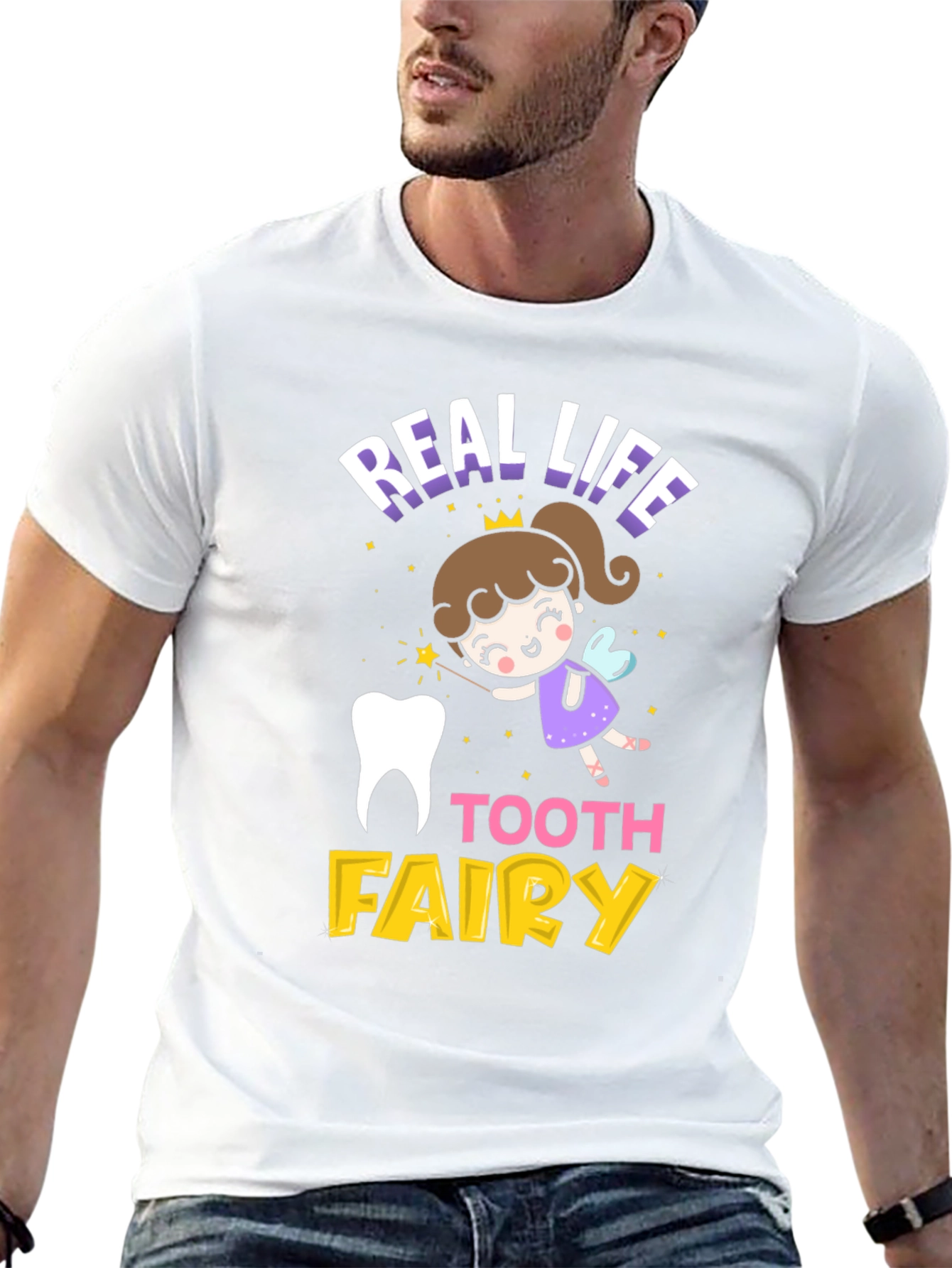 Real Life Tooth Fairy Graphic Tee