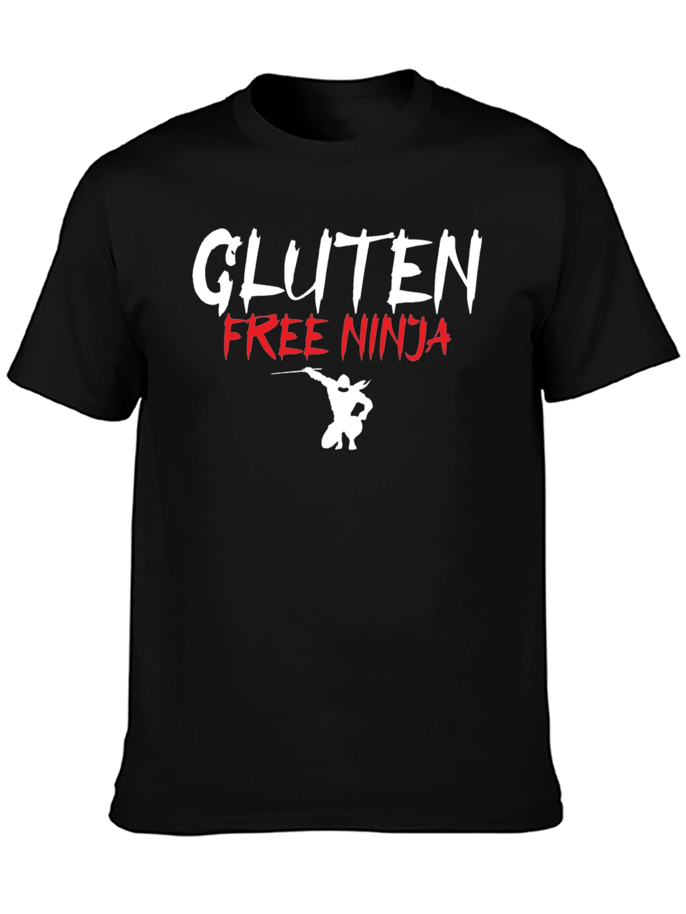 Gluten Free Ninja Graphic T-Shirt