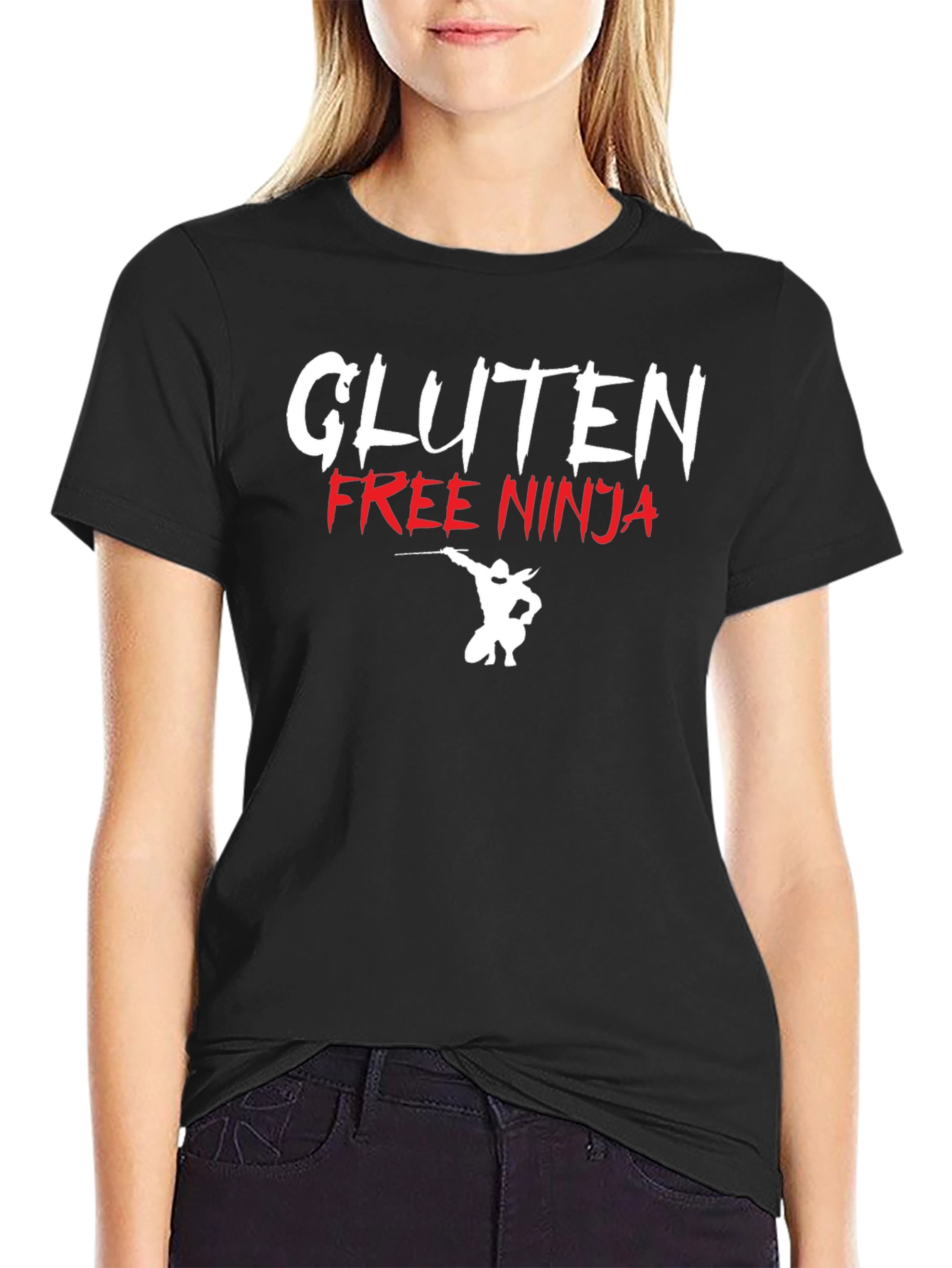 Gluten Free Ninja Graphic T-Shirt