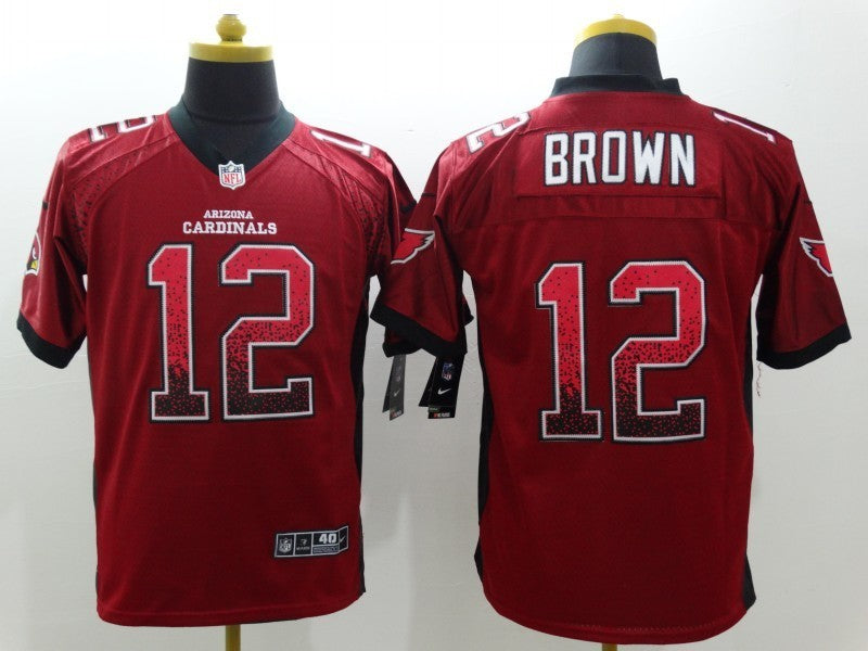 Men's Arizona Cardinals John Brown #12 Red Game Jerseys