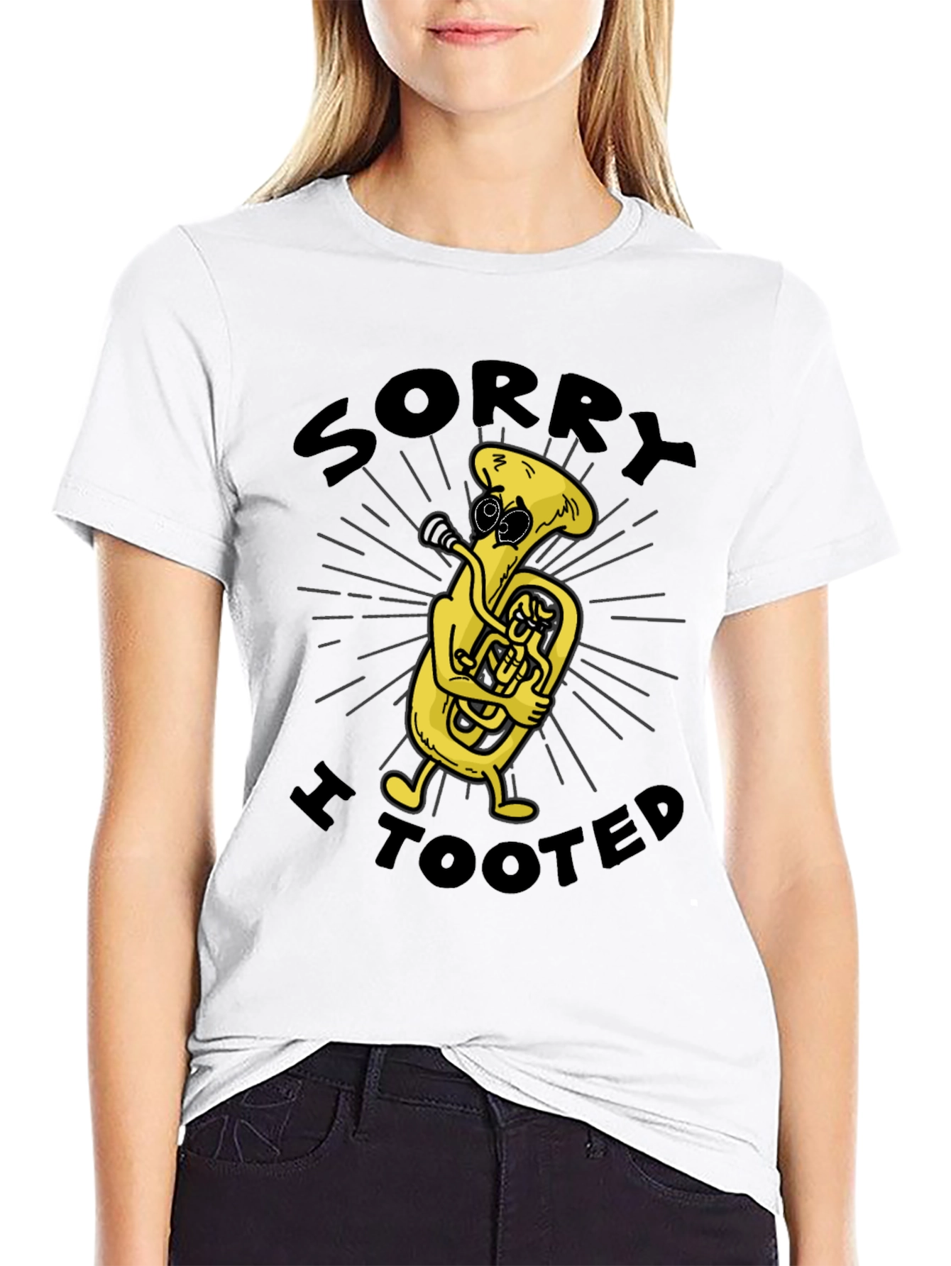 Sorry I Tooted Tuba T-Shirt